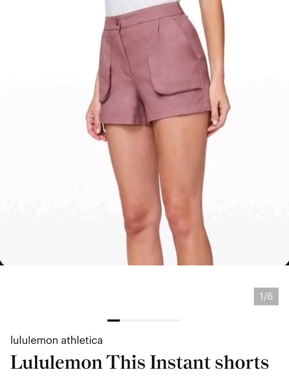 Lululemon this instant shorts